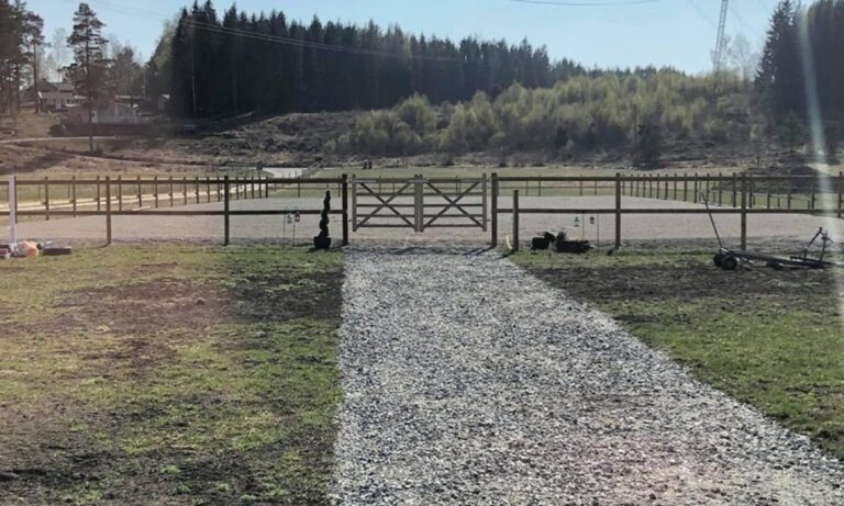 Uteridbanan på Uddens Sjögård